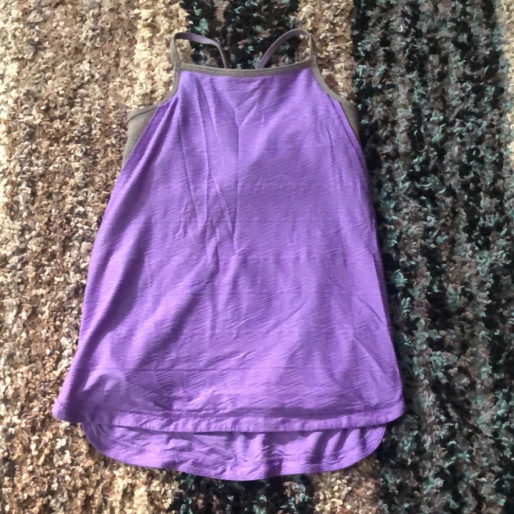 Ivivva purple tank size 8